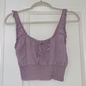 PACSUN purple cropped tank